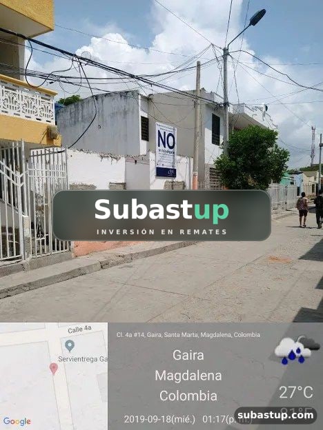 Lote 124 m² en Santa Marta