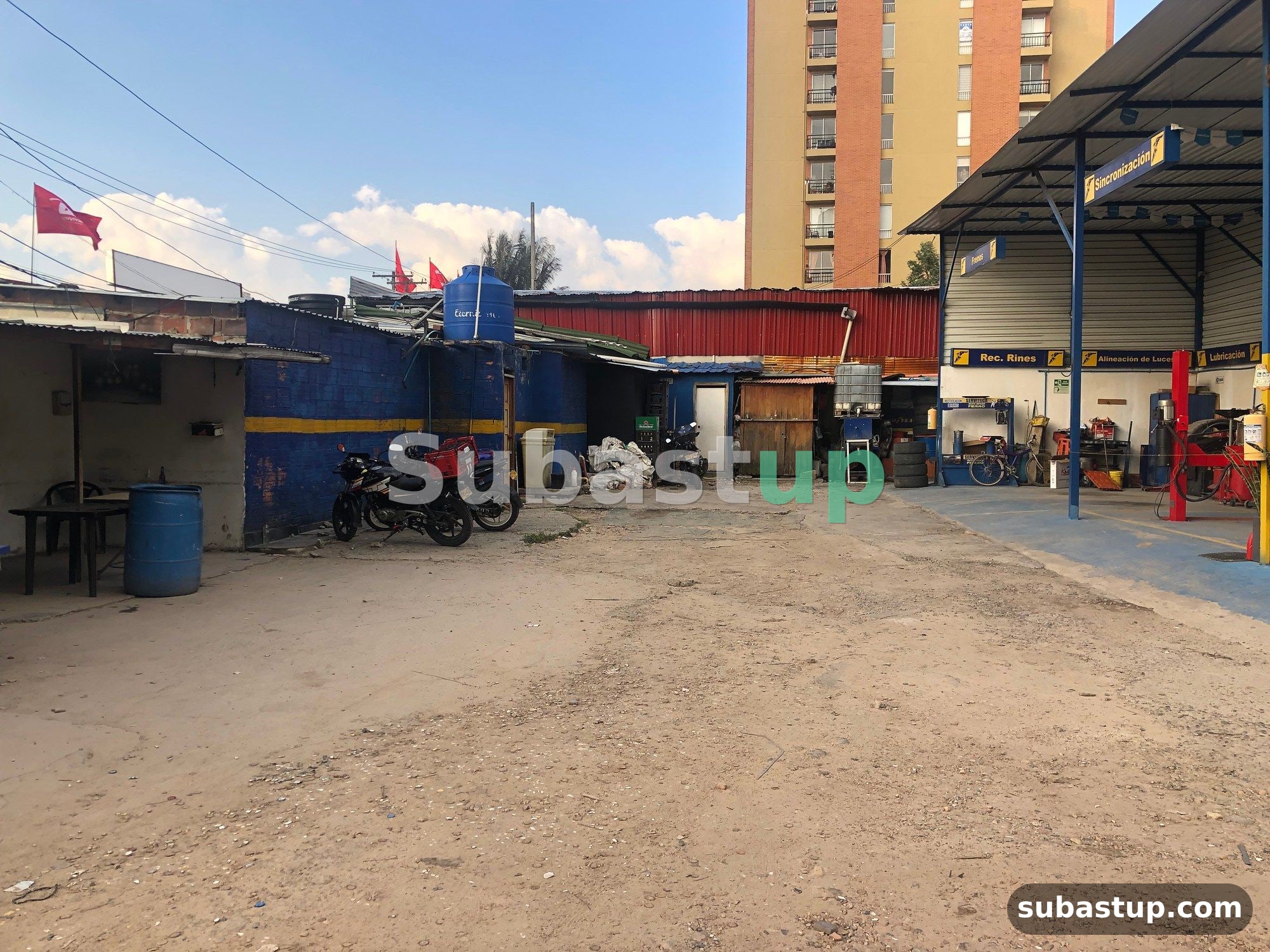 Parqueadero 1.702 m² en Bogotá